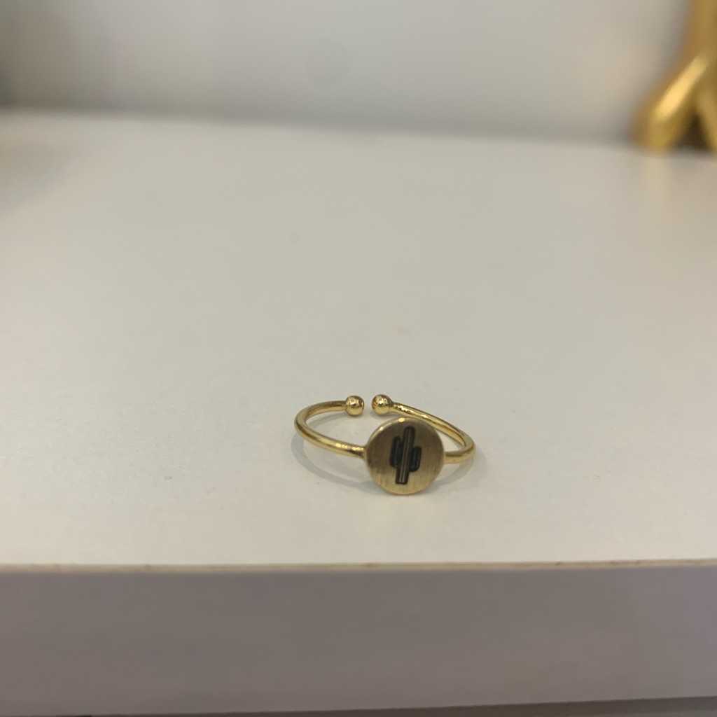 Adjustable Cactus Ring!